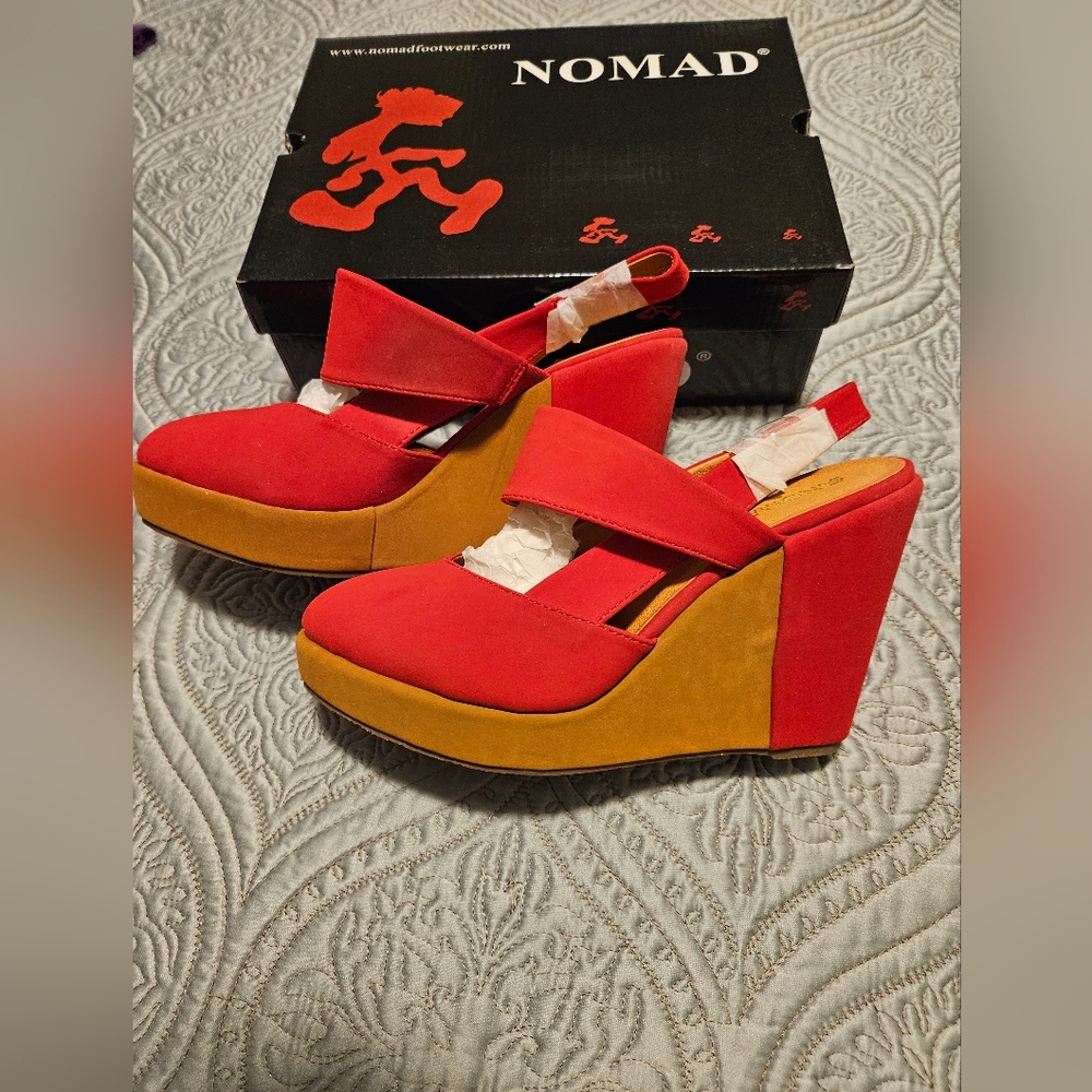 NEW Stunning strappy wedge by Nomad